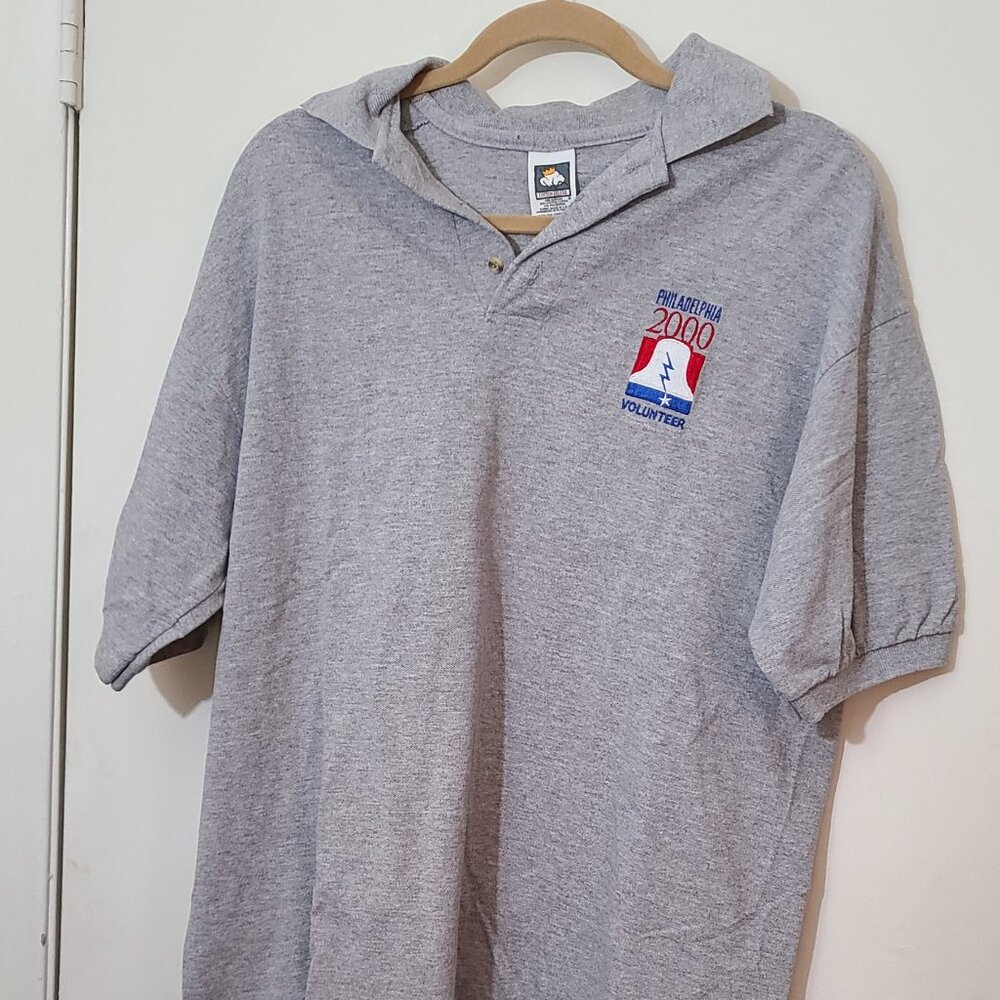 Vintage Republican National Convention 2000 Philadelphia Men's Large Polo Shirt